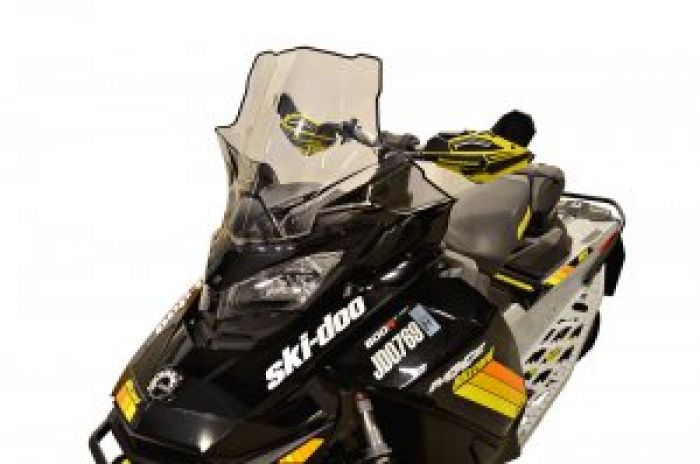 SKI-DOO GEN4 MID, CLEAR WITH BLACK FADE, 20"