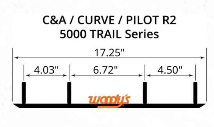 C&A MAVERICK 4" RUNNER-PAIR