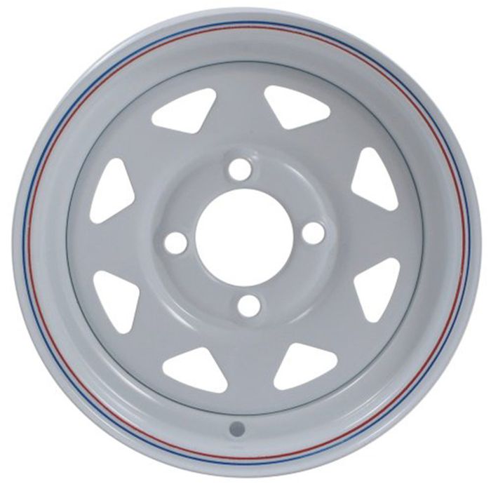 12" WHEEL 4 HOLE PAINTED SPOKE