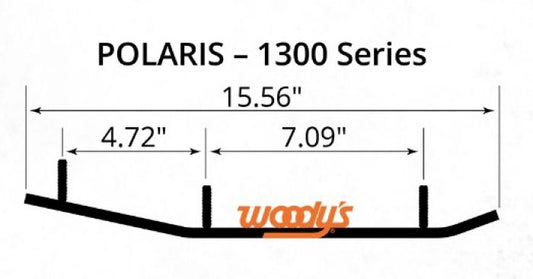 ACE  4'' X 60* TURNING 1 1/2" TRAIL RUNNER POLARIS