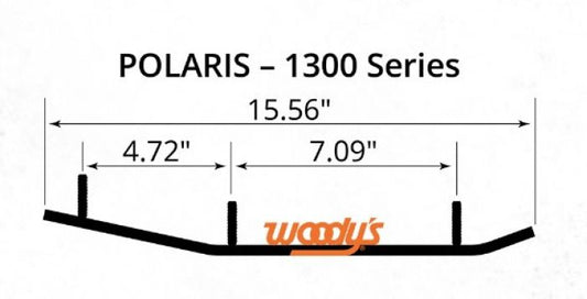 WOODYS DOOLY RUNNER 8"X60 DEGREE