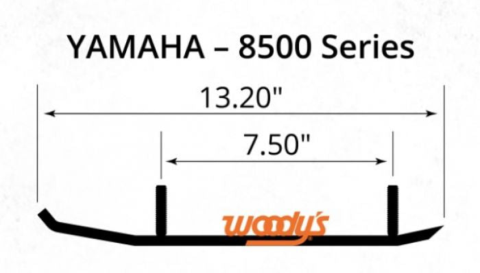 ACE  4'' X 60* TURNING 1 1/2" TRAIL RUNNER YAMAHA