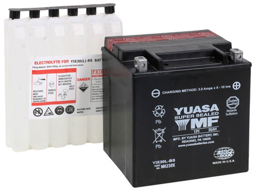 YUASA YIX30-L-BS-PW HIGH PERFORMANCE, MAINTENCE FREE