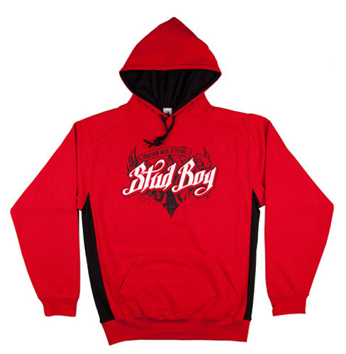 STUD BOY 2013 RED/BLACK HOODIEMEDIUM