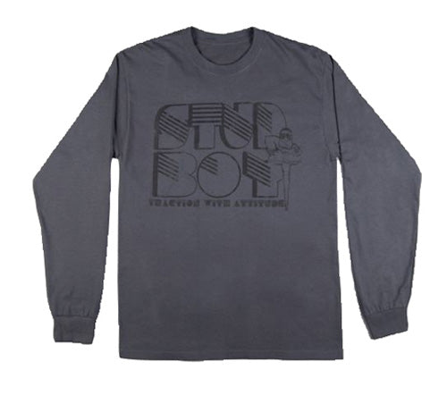 STUD BOY GREY LONG SLEEVED 2XL