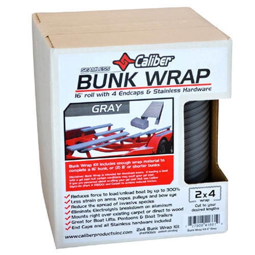 BUNKWRAP KIT GREY (16'X2X4" W/END CAPS)