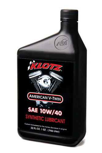 KLOTZ V-TWIN 10W40 OIL (QT)