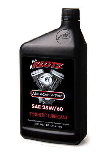 KLOTZ V-TWIN 25W60 OIL (QT)