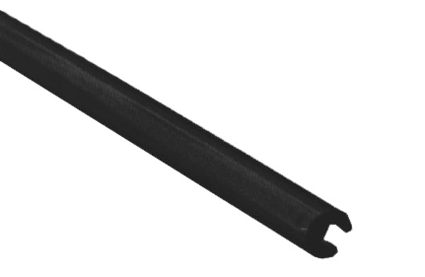 WINDSHIELD TRIM BLACK 1.00X60"