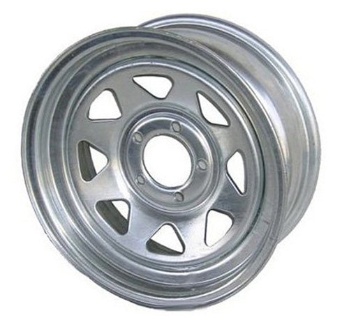 15" GALVANIZED WHEEL 5 HOLE