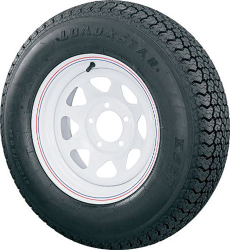 ST225/R75/15 (C) TIRE & WHEEL 6 HOLE WHITE