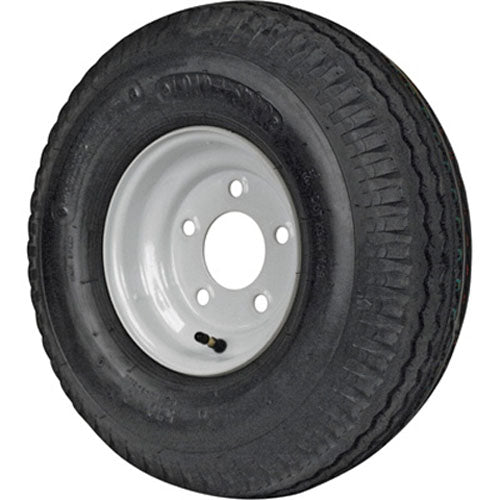 215/60-8  TIRE & WHEEL (B) 5 HOLE GALVANIZED