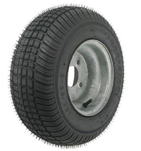 205/65-10 TIRE & WHEEL (B) 4 HOLE / GALVANIZED