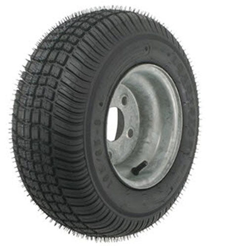 205/65-10 TIRE & WHEEL (B) 5 HOLE / GALVANIZED