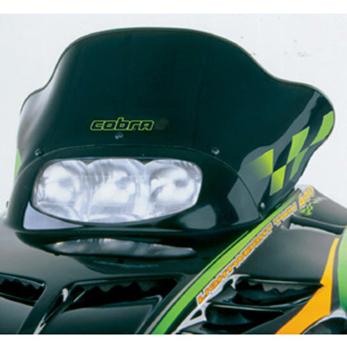 COBRA WINDSHIELD ARCTIC CAT LOW BLACK WITH GREEN CHECKS