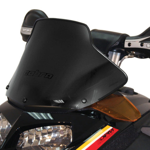 COBRA SKIDOO REV CHASSIS WINDSHIELD LOW SOLID BLACK