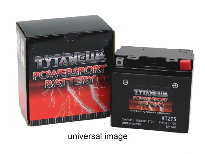 TYTANEUM M.F. BATTERY KTZ10S, W/ACID