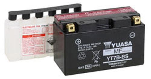 YUASA YT7B-BS MAINTENANCE FREE 12 VOLT BATTERY