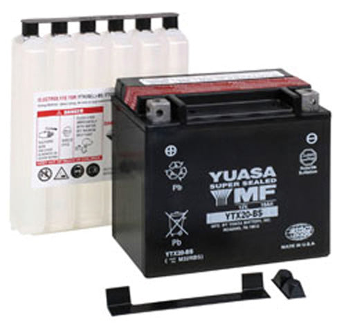 YUASA YTX20-BS MAINTENANCE FREE 12 VOLT BATTERY