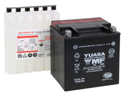 YUASA YIX30L FACTORY ACTIVATEDMAINTENANCE FREE 12 VOLT BATT