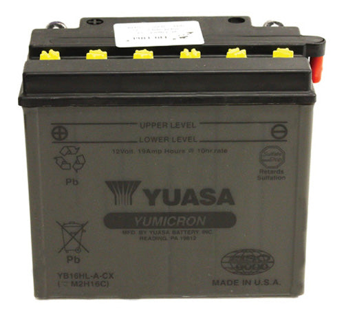 YUASA YB16HL-A-CX YUMICRON CX-12 VOLT BATTERY