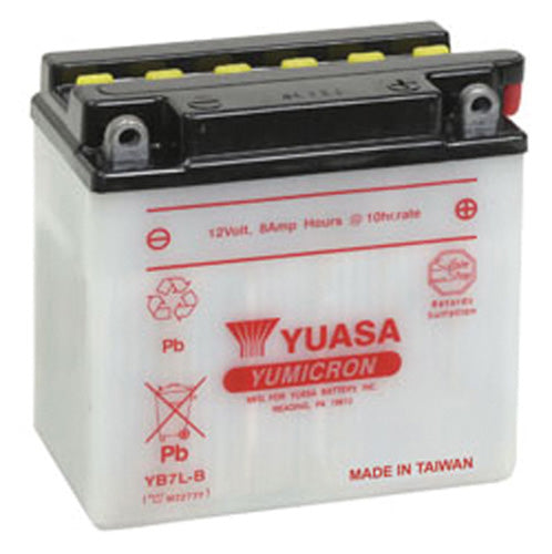 YUASA YB7L-B YUMICRON-12 VOLT BATTERY