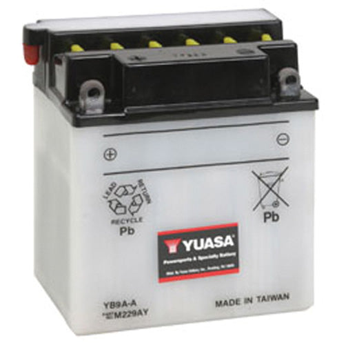 YUASA YB9A-A YUMICRON-12 VOLT BATTERY