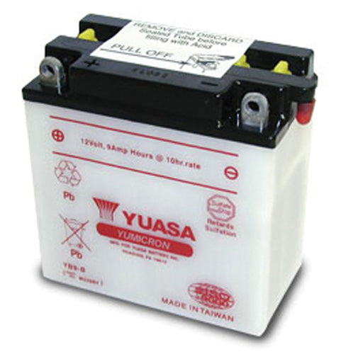 YUASA YB9B YUMICRON-12 VOLT BATTERY