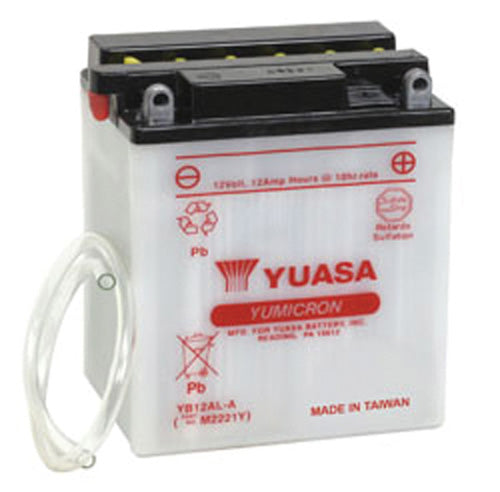 YUASA YB12AL-A YUMICRON-12 VOLT BATTERY