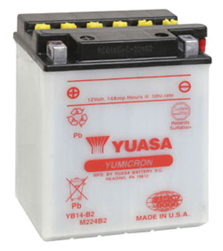 YUASA YB14-B2 YUMICRON-12 VOLTBATTERY