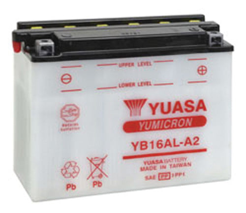 YUASA YB16AL-A2 YUMICRON-12 VOLT BATTERY