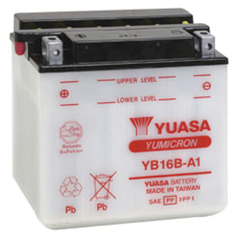 YUASA YB16B-A1 YUMICRON-12 VOLT BATTERY