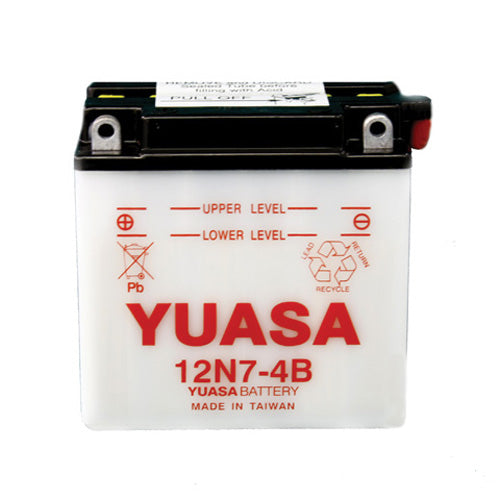 YUASA 12N7-4B CONVENTIONAL 12 VOLT BATTERY