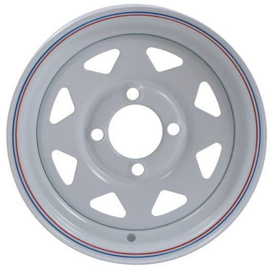 12" WHEEL 4 HOLE PAINTED SPOKE