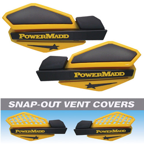 POWERMADD STAR HANDGUARD SYSTEM - YELLOW/BLACK