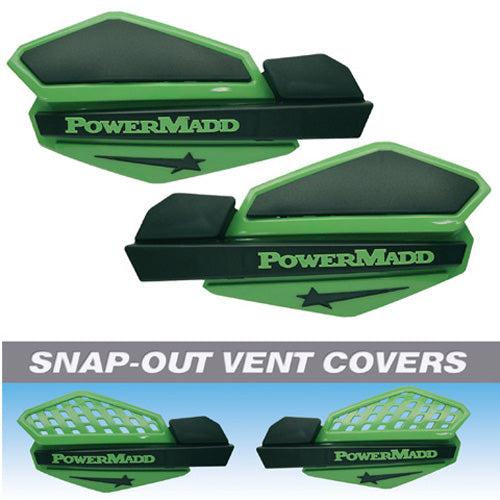 POWERMADD STAR HANDGUARD SYSTEM - GREEN/BLACK