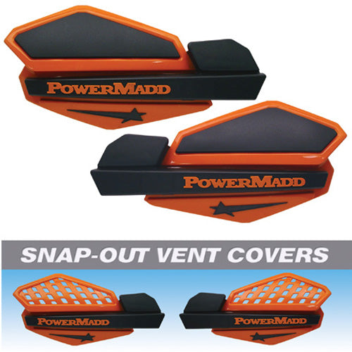 POWERMADD STAR HANDGUARD SYSTEM - ORANGE/BLACK